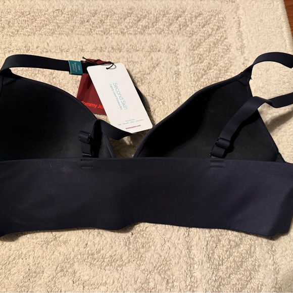 NWT Tommy John Second Skin Black Bra 36B - Picture 3 of 4